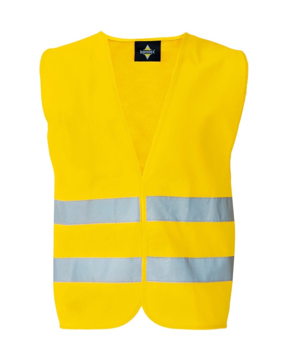 KORNTEX Basic Safety Vest in a Pouch "Mannheim" Warnweste personalisierbar