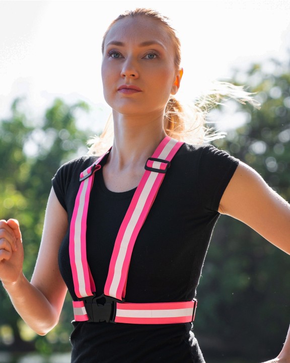 KORNTEX REFLECTIVE BODY BELT "PRAGUE" Warnweste personalisierbar