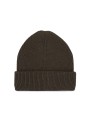 K-UP Bonnet côtelé à double revers algae green personnalisable