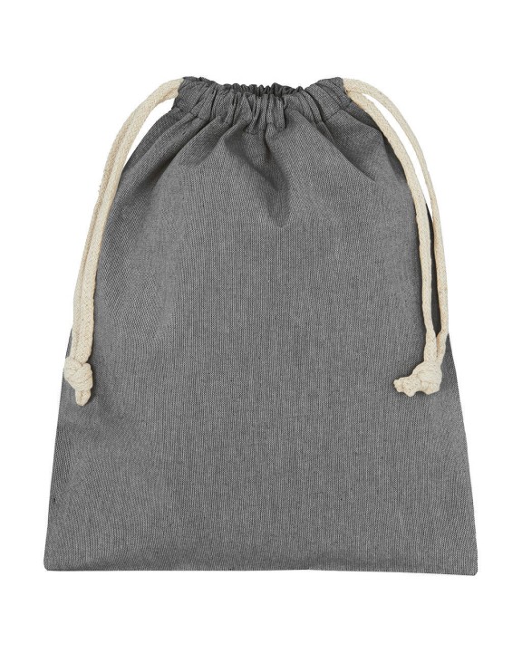 SG CLOTHING Recycled Cotton/Polyester Stuff Bag Tasche personalisierbar