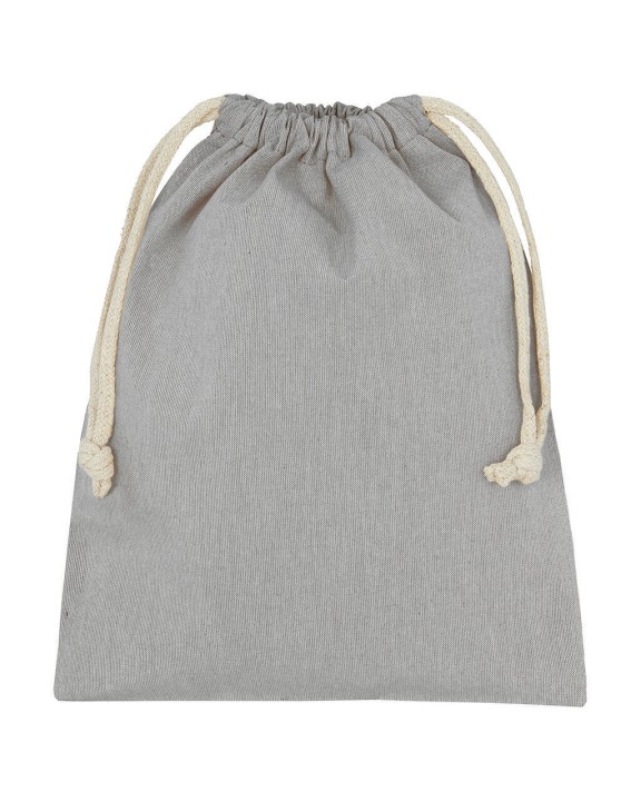 SG CLOTHING Recycled Cotton/Polyester Stuff Bag Tasche personalisierbar