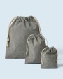 SG CLOTHING Recycled Cotton/Polyester Stuff Bag Tasche personalisierbar