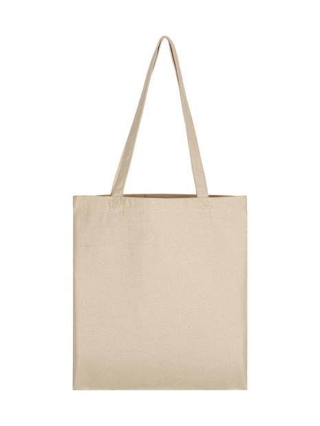 SG CLOTHING Premium Canvas Organic Tote LH NATURAL personnalisable