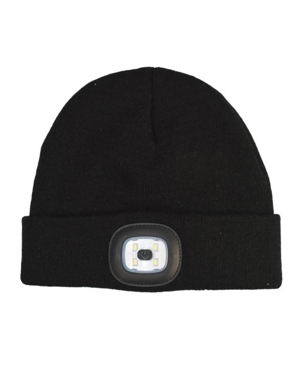 L-MERCH LED Beanie Mütze, Schal & Handschuh personalisierbar