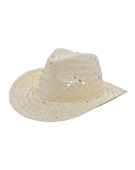 L-MERCH Promo Straw Hat Kappe personalisierbar