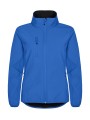 CLIQUE Classic Softshell Jacket Women bleu royal personnalisable