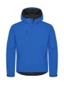 CLIQUE Classic Softshell Hoody bleu royal personnalisable