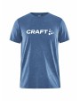 T-shirt CRAFT Community Logo SS Tee Jr voor bedrukking &amp; borduring