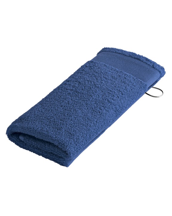 L-MERCH Golf Towel With Clip Bad Artikel personalisierbar
