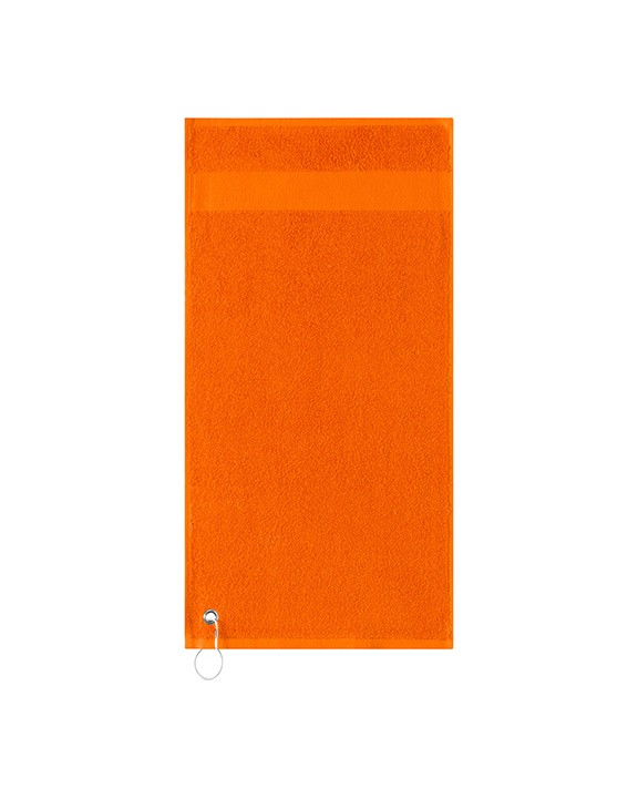 L-MERCH Golf Towel With Clip Bad Artikel personalisierbar