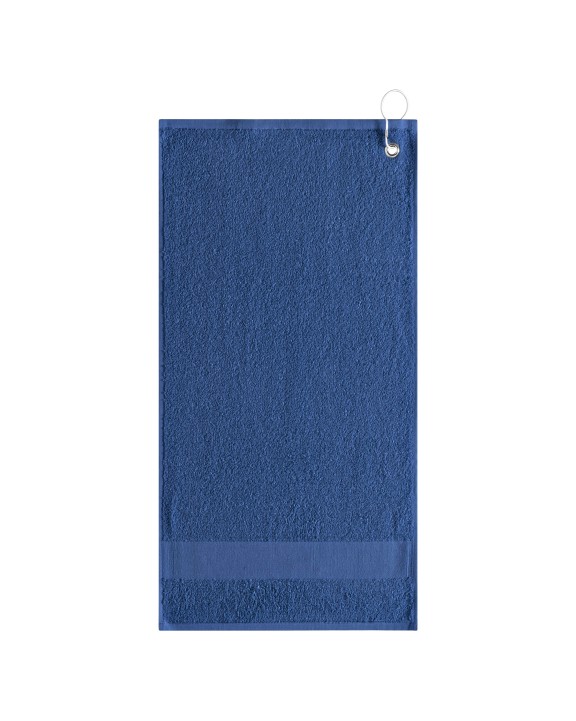 L-MERCH Golf Towel With Clip Bad Artikel personalisierbar