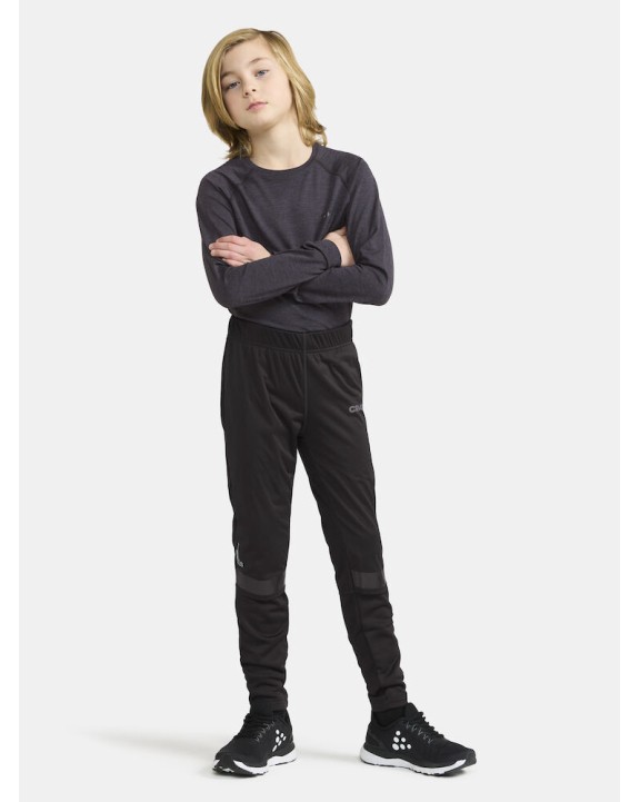 Sous-vêtement personnalisable CRAFT ADV Nordic Ski Club Wind Tights Jr