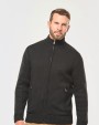 Pull personnalisable WK. DESIGNED TO WORK Cardigan doublé polaire homme