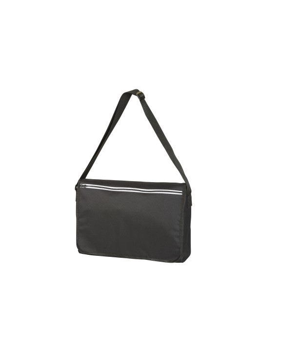 BLACK & MATCH MESSENGER BAG Tasche personalisierbar