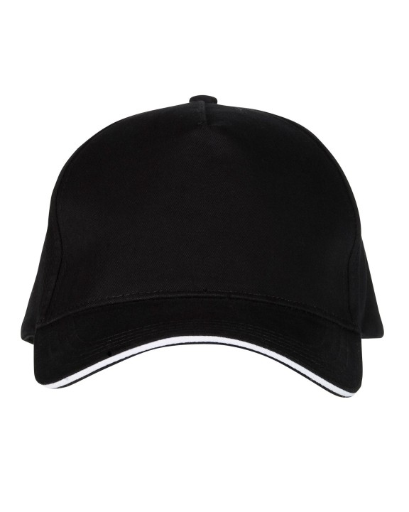 Casquette personnalisable BLACK & MATCH CASQUETTE 5 PANS