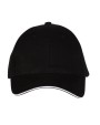Casquette personnalisable BLACK & MATCH CASQUETTE 6 PANS