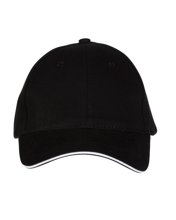 Casquette personnalisable BLACK & MATCH CASQUETTE 6 PANS