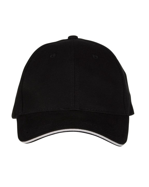 Casquette personnalisable BLACK & MATCH CASQUETTE 6 PANS