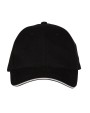BLACK & MATCH CASQUETTE 6 PANS Kappe personalisierbar