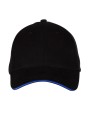 Casquette personnalisable BLACK & MATCH CASQUETTE 6 PANS