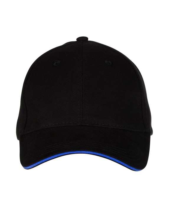 Casquette personnalisable BLACK & MATCH CASQUETTE 6 PANS