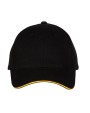 Casquette personnalisable BLACK & MATCH CASQUETTE 6 PANS