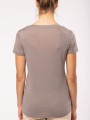 T-Shirts à personnaliser KARIBAN T-shirt Lyocell TENCEL™ col V manches courtes femme 