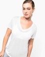 KARIBAN Damen Lyocell TENCEL™-T-Shirt T-Shirt personalisierbar