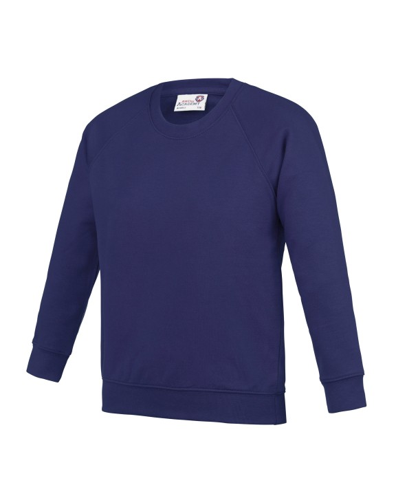 Sweater AWDIS Kids Academy raglan sweatshirt voor bedrukking &amp; borduring