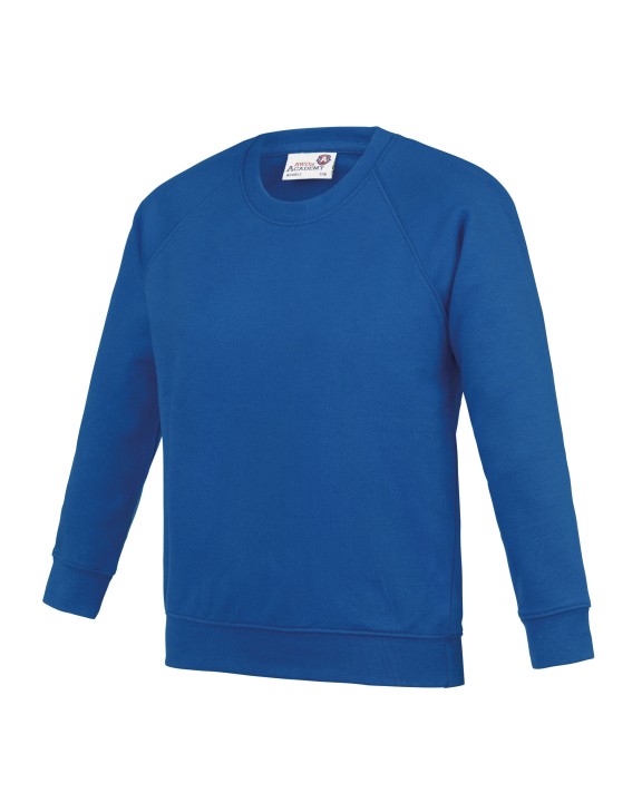 Sweater AWDIS Kids Academy raglan sweatshirt voor bedrukking &amp; borduring