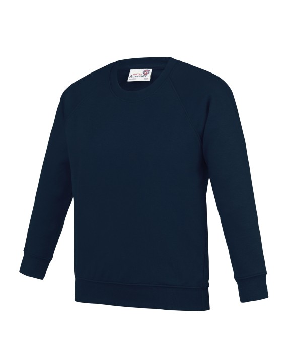 Sweater AWDIS Kids Academy raglan sweatshirt voor bedrukking &amp; borduring