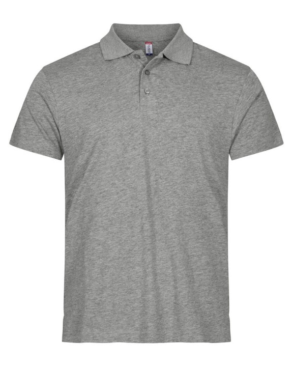 CLIQUE Single Jersey Polo Poloshirt personalisierbar