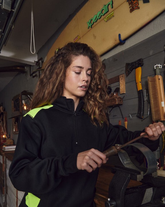 Sweat-shirt personnalisable CLIQUE Ambition Half Zip