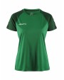 CRAFT Squad Go Contrast Jersey W T-Shirt personalisierbar