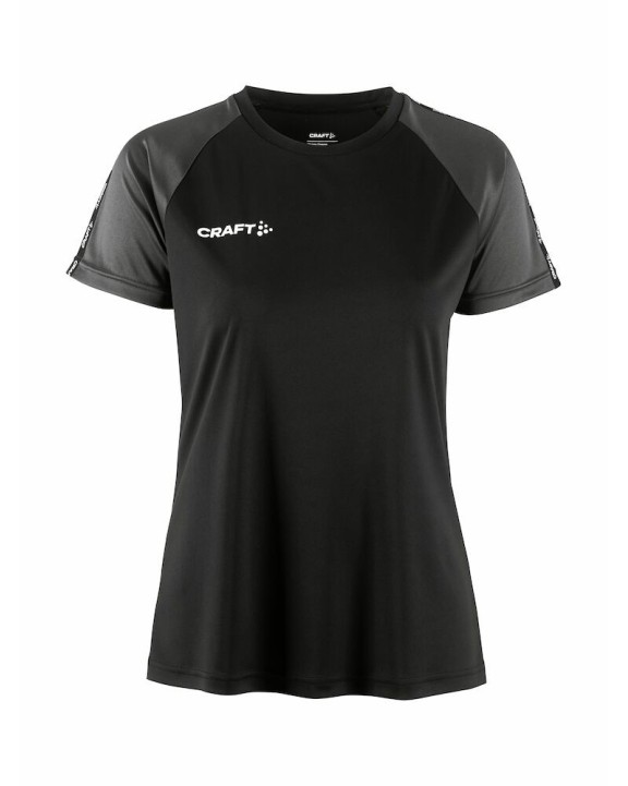 CRAFT Squad Go Contrast Jersey W T-Shirt personalisierbar