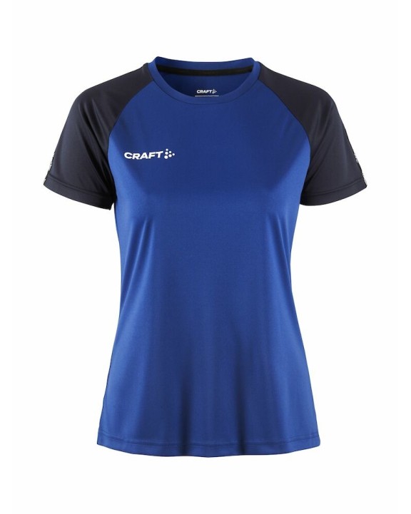 CRAFT Squad Go Contrast Jersey W T-Shirt personalisierbar