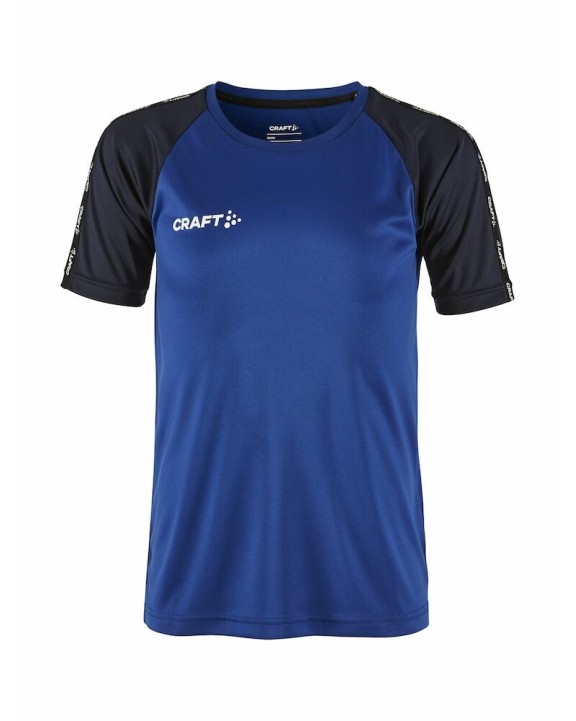 T-shirt CRAFT Squad Go Contrast Jersey JR voor bedrukking &amp; borduring