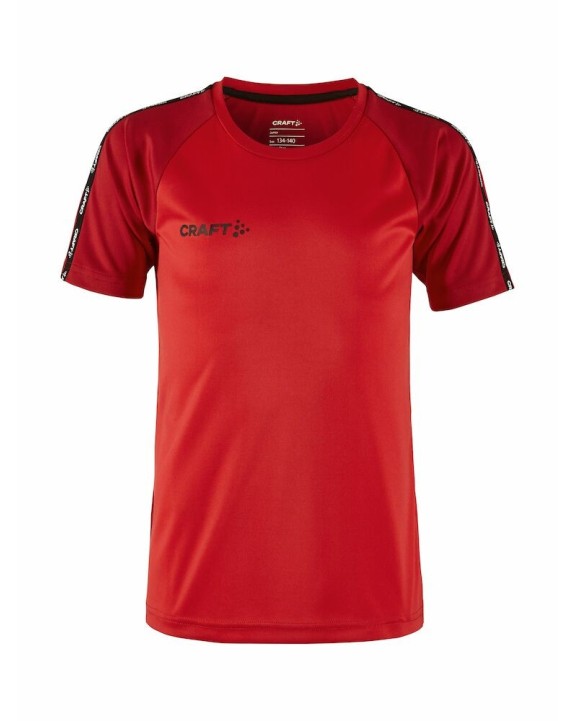 T-shirt CRAFT Squad Go Contrast Jersey JR voor bedrukking &amp; borduring