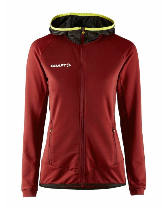 CRAFT Extend Full Zip W Sweatshirt personalisierbar