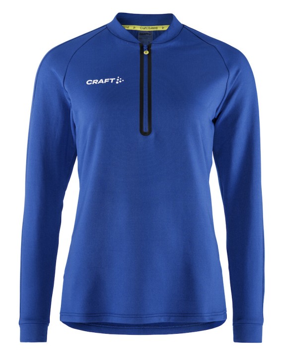 CRAFT Extend Half Zip W Sweatshirt personalisierbar