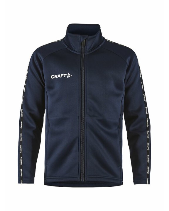 CRAFT Squad 2.0 Full Zip Jr Jacke personalisierbar
