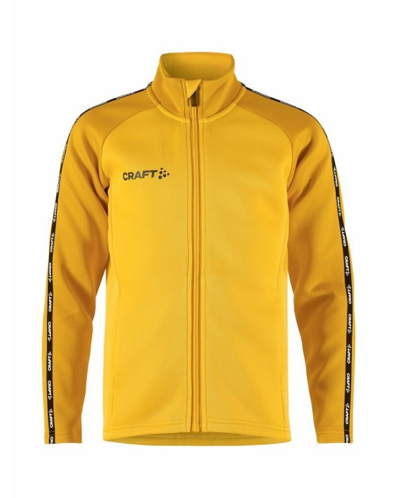 CRAFT Squad 2.0 Full Zip Jr Jacke personalisierbar
