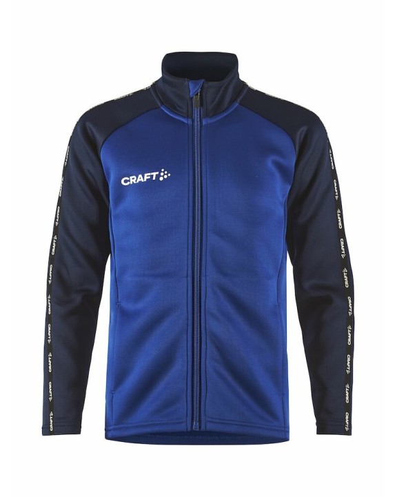 CRAFT Squad 2.0 Full Zip Jr Jacke personalisierbar