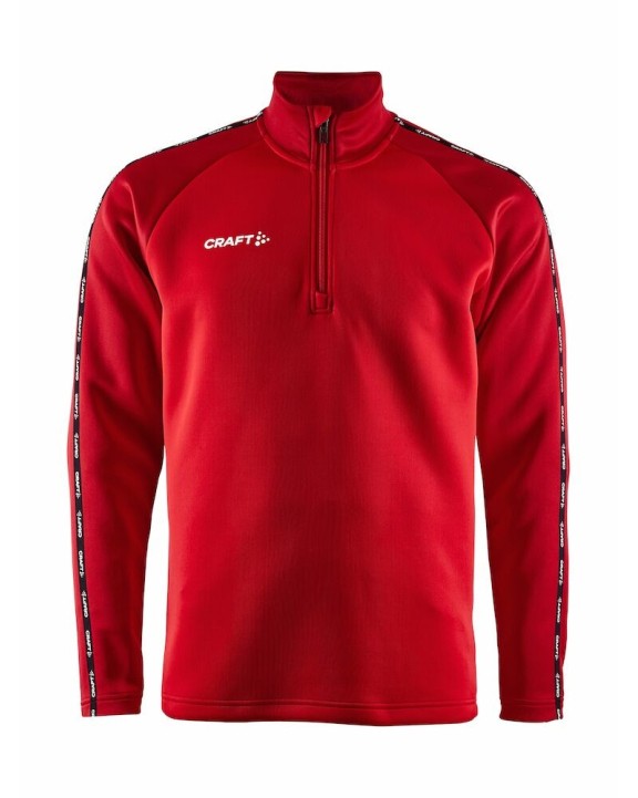 CRAFT Squad 2.0 Half Zip M Sweatshirt personalisierbar