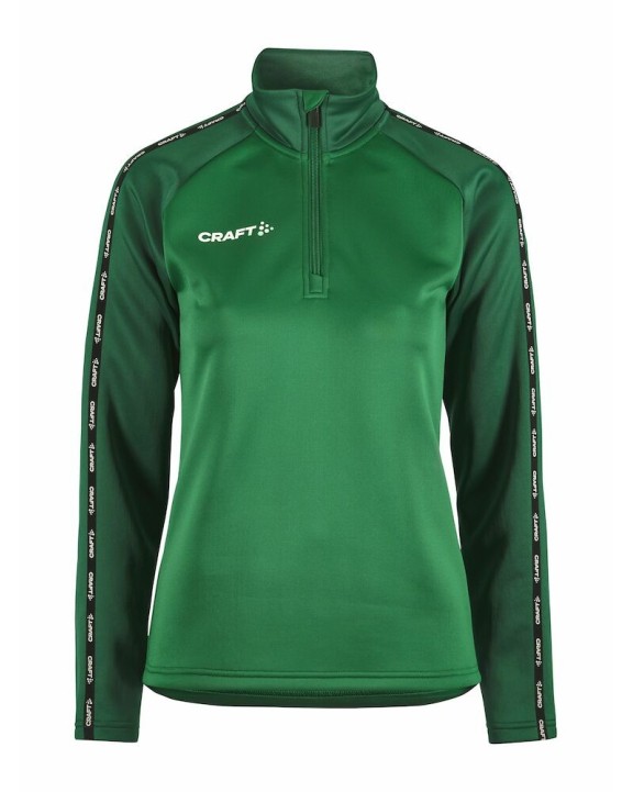 CRAFT Squad 2.0 Half Zip W Sweatshirt personalisierbar
