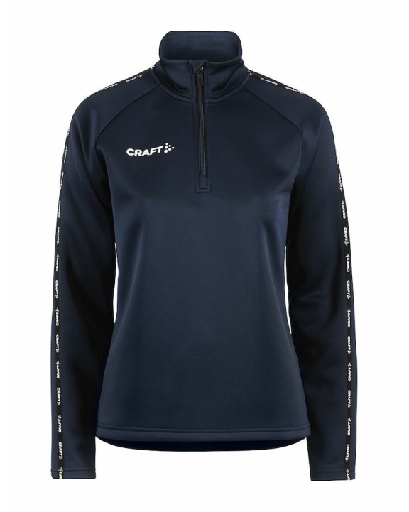 CRAFT Squad 2.0 Half Zip W Sweatshirt personalisierbar