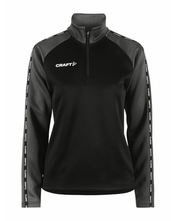 CRAFT Squad 2.0 Half Zip W Sweatshirt personalisierbar