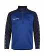 Sweat-shirt personnalisable CRAFT Squad 2.0 Half Zip Jr