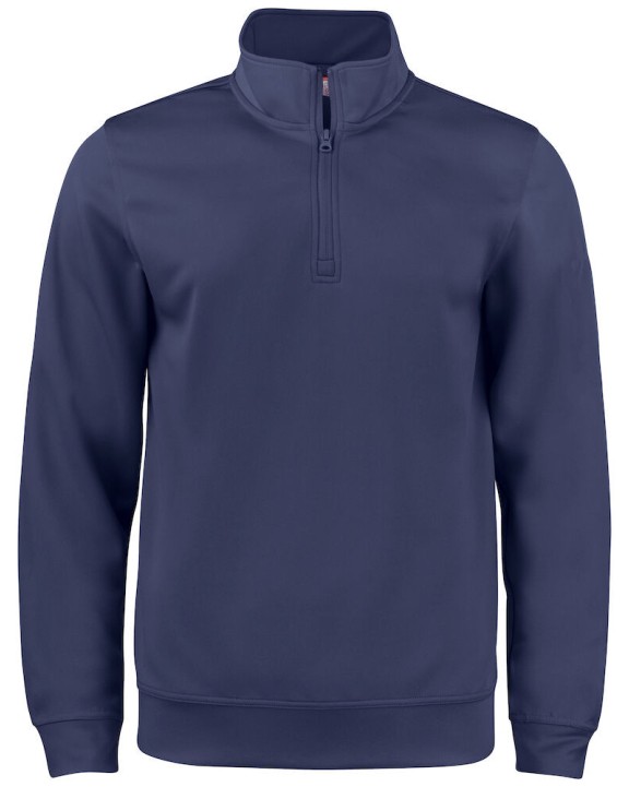 CLIQUE Basic Active Half Zip Junior Sweatshirt personalisierbar