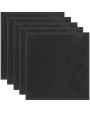 KARIBAN Gästehandtuch 30 x 30 cm – Set von 5 Handtüchern Bad Artikel personalisierbar